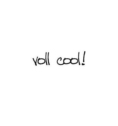 voll cool Stempel
