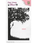 Clear Stamp Scene with tree - Nellie Snellen