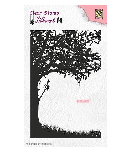 Clear Stamp Scene with tree - Nellie Snellen