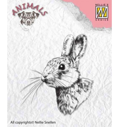 Clear Stamp Rabbit 2 - Nellie Snellie