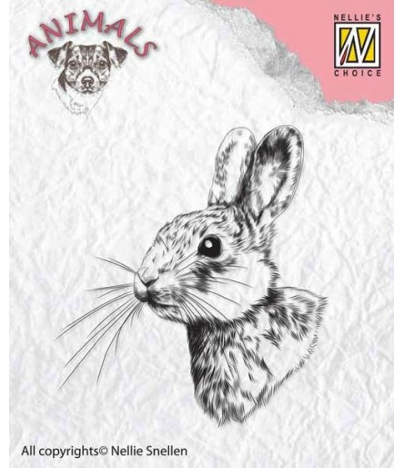 Clear Stamp Rabbit 2 - Nellie Snellie