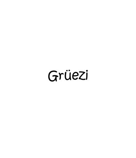 Grüezi Stempel