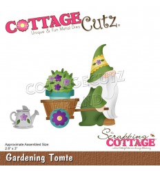 Stanzschablone Gardening Tomte - Cottage Cutz