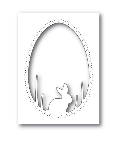 Stanzschablone Bunny Egg Collage - Memory Box