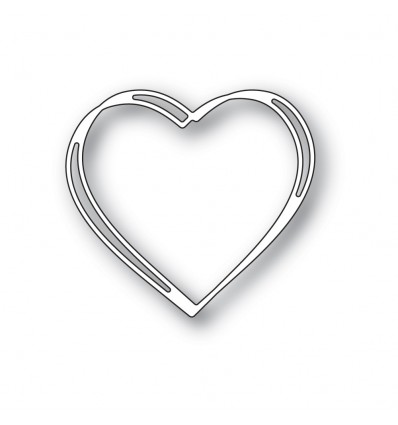 Stanzschablone Little Sketch Heart - Memory Box