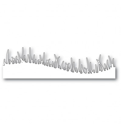 Stanzschablone Hill and Vally Grass Border - Memory Box