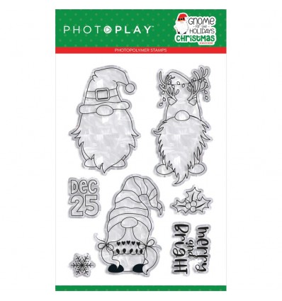 Clear Stamps Gnome for the Holidays - Photoplay