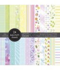 Scrapbooking Papier Springtime Bouquet, 6" - Memory Box