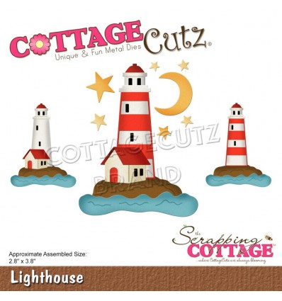 Stanzschablone Lighthouse - Cottage Cutz