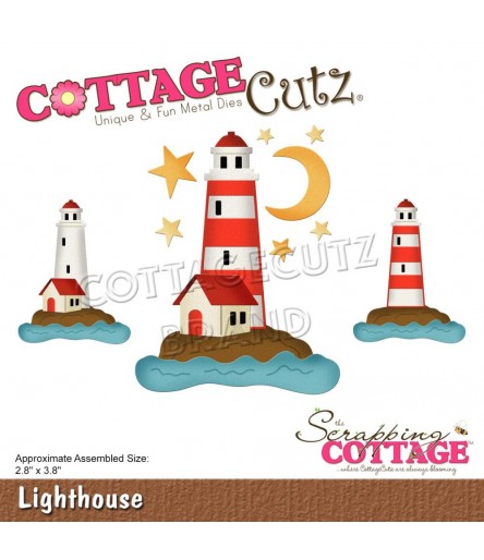 Stanzschablone Lighthouse - Cottage Cutz