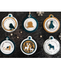 Clear Stamps XXL Weihnachts-Geschenkanhänger - Charlie& Paulchen