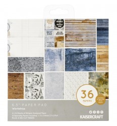 Scrapbooking Papier Workshop, 6.5" x 6.5" - Kaisercraft