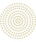 Selbstklebende Kristalle Azur, 2 mm - Couture Creations