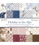 Scrapbooking Papier -Traditional Christmas - 6" x 6" - Maja Design