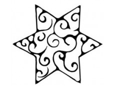Stars Rubber Stamps